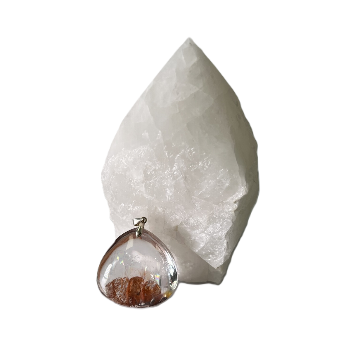 Pendentif Jardin de Quartz de Feu