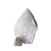 Pendentif en forme de sac à main "Flower Agate"