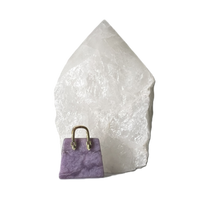 Pendentif en forme de sac à main "Charoïte"