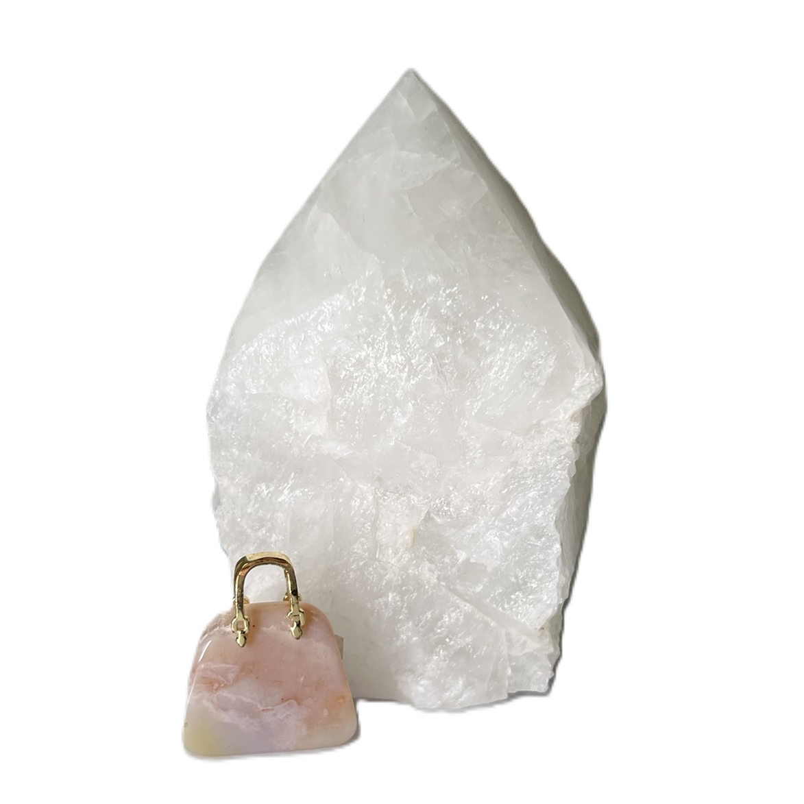 Pendentif en forme de sac à main "Agate"