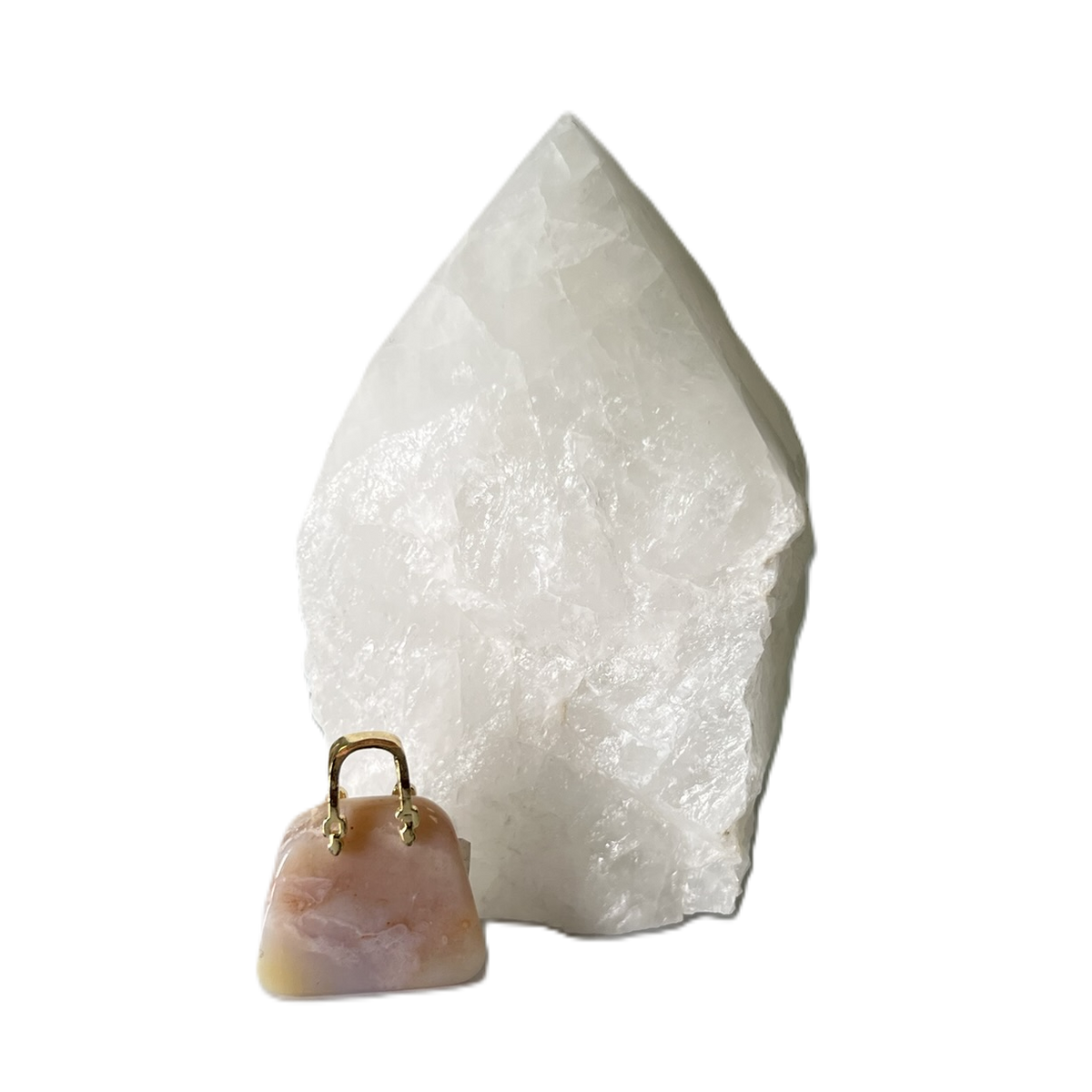 Pendentif en forme de sac à main "Agate"