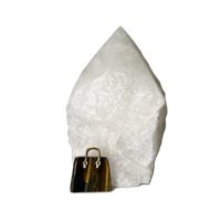 Pendentif en forme de sac à main "Oeil de Tigre"