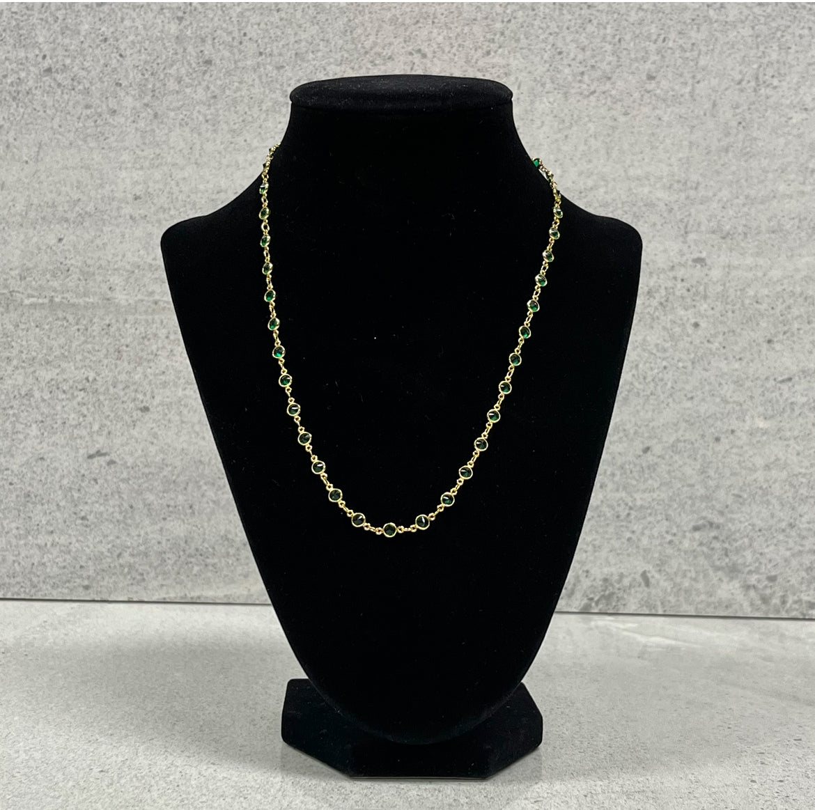 Necklace Green Bubbles Belle by elle barred