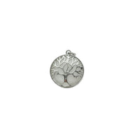 Pendant Silver Tree of Life with "Selenite" backing