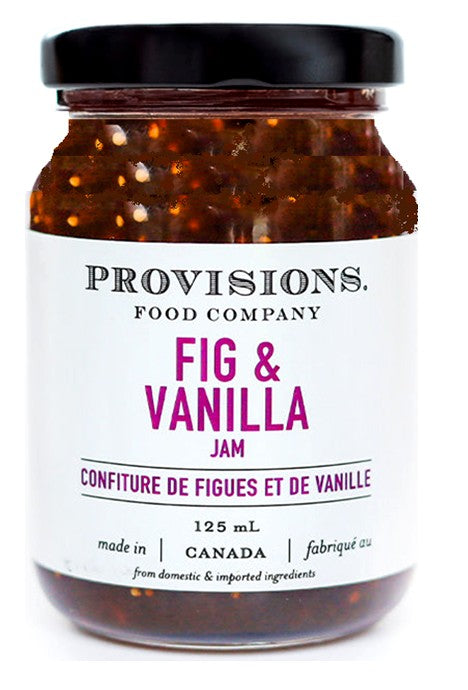 Confiture De Figues Et De Vanille, 125ml.