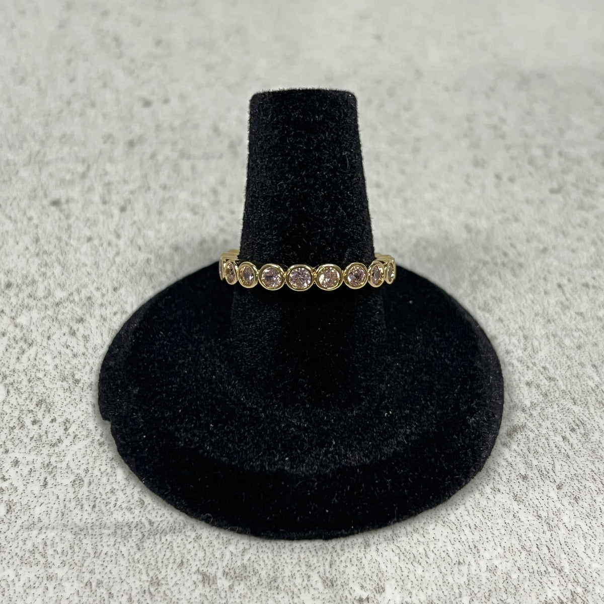 Ring Pink Bubbles Stackable Adjustable Belle by elle barred