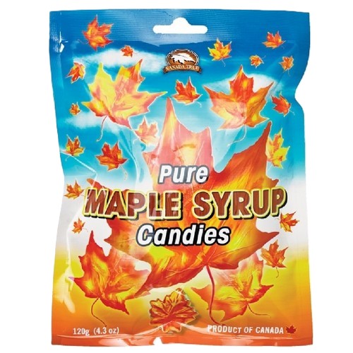 Bonbons Au Sirop D’Érable, 120g,