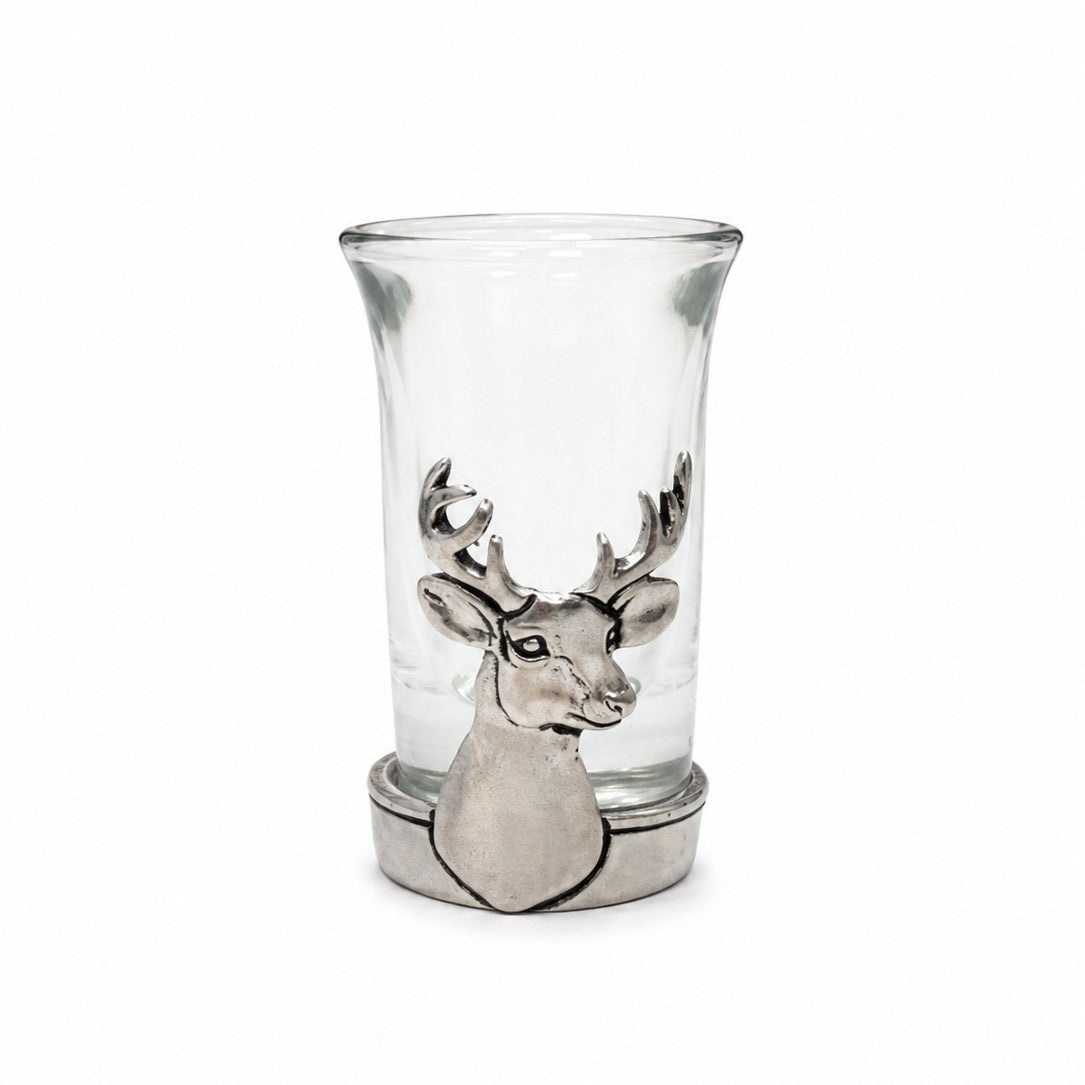Verre à Shot Cerf en Étain