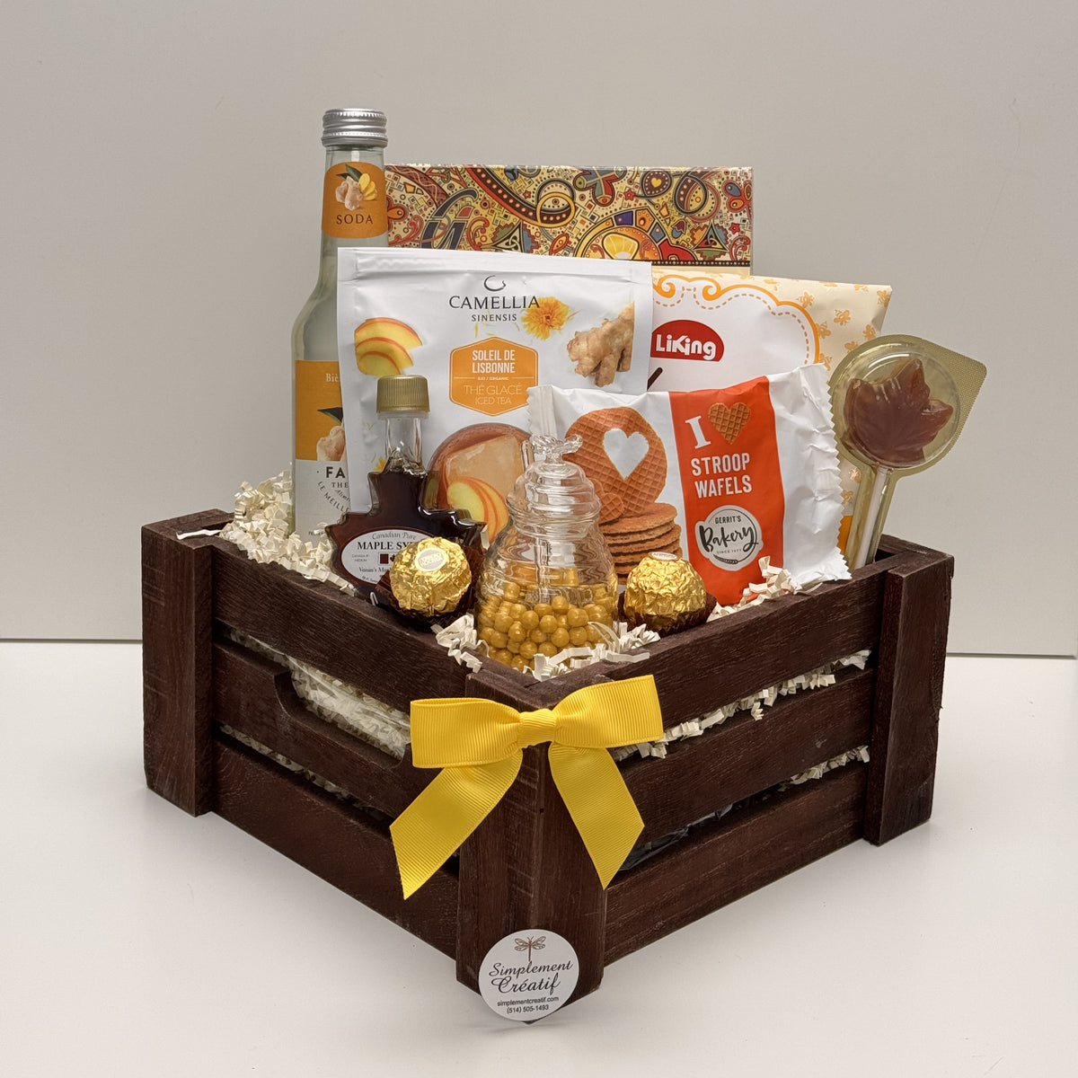 Coffret cadeau sucrerie