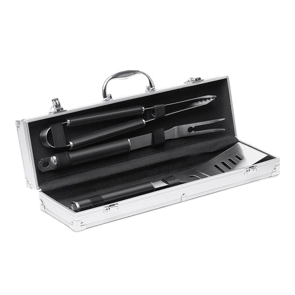 Set d'ustensiles de barbecue en acier inoxydable - King Of The Grill
