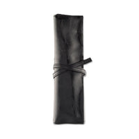Set de pinceaux de maquillage et pochette de voyage - Noir