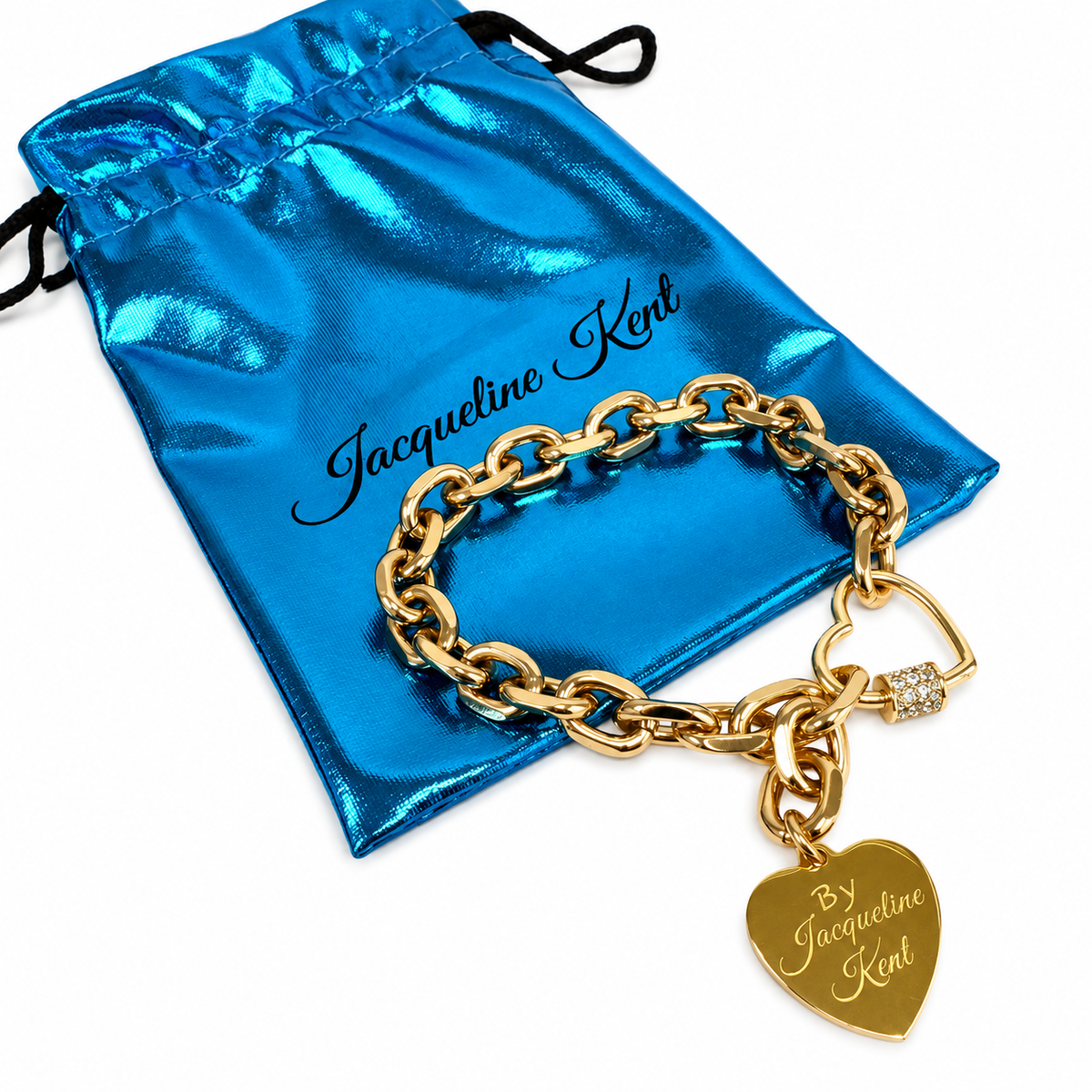 Bracelet Jacqueline Kent – Cœur d’or