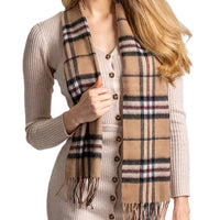 Écharpe tartan