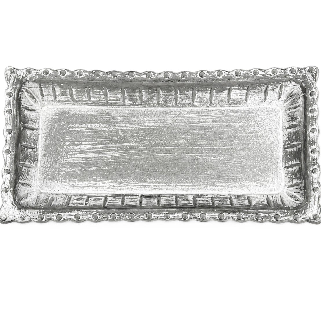 Assiette Décorative Grise